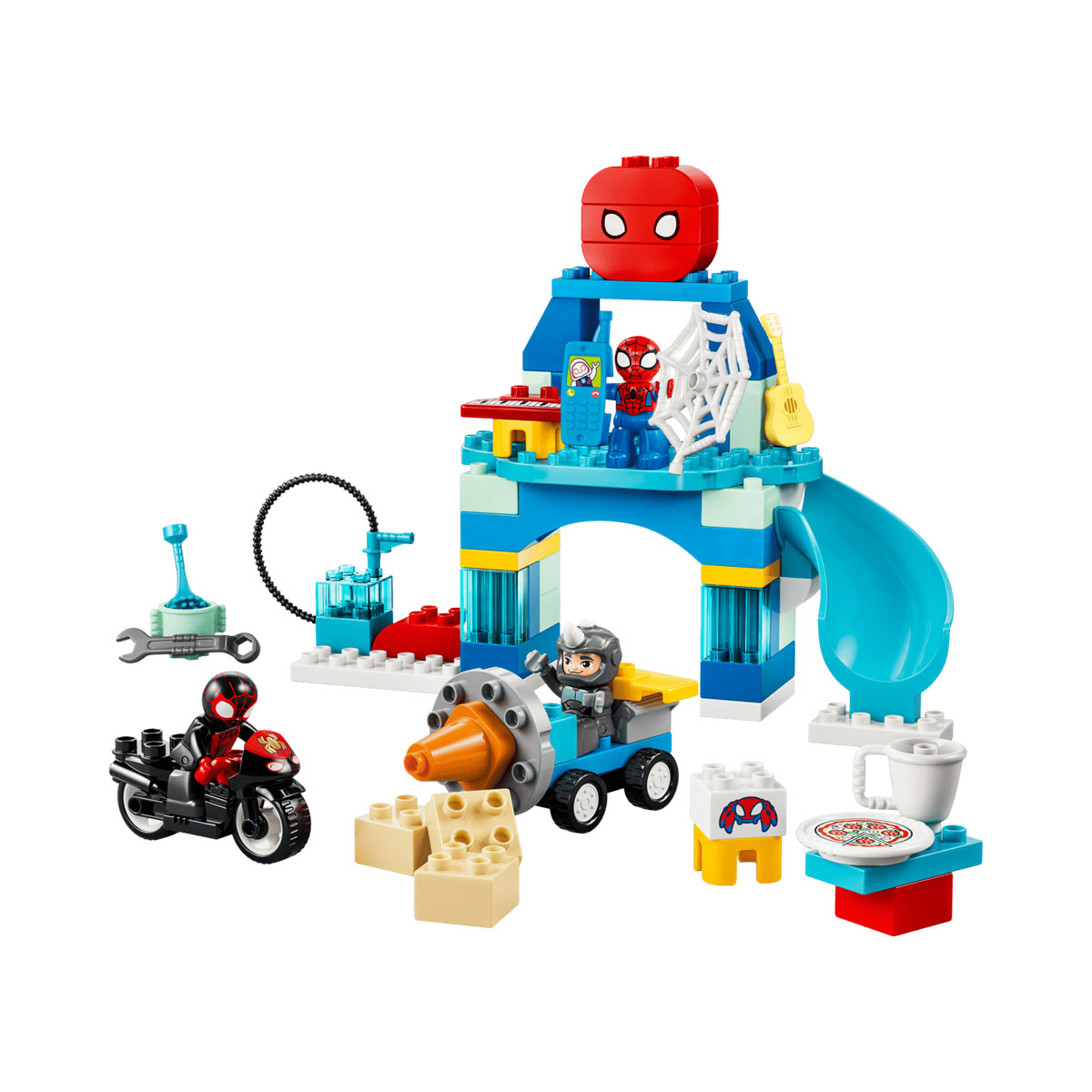 LEGO коцки, Marvel, Team Spidey Webquarters 