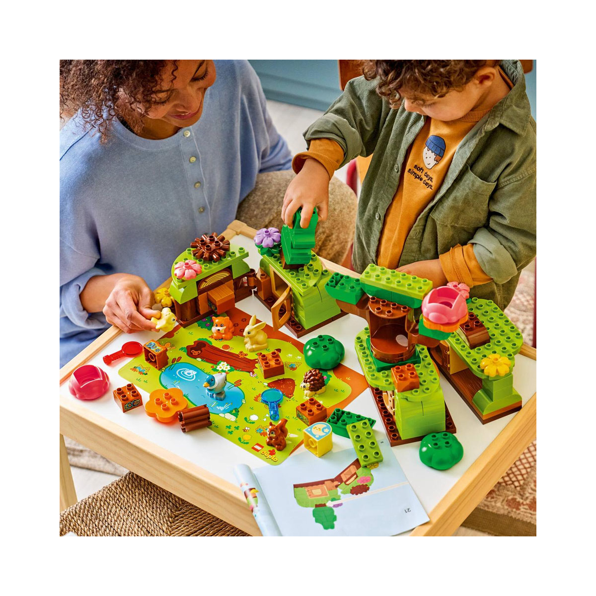 LEGO коцки, Duplo, Discovery Forest with Wild Animals 
