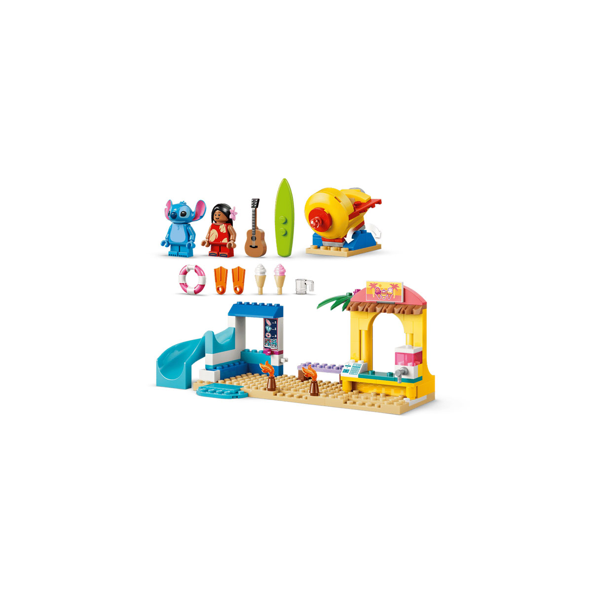 LEGO коцки, Disney, Beach Fun with Lilo & Stitch 