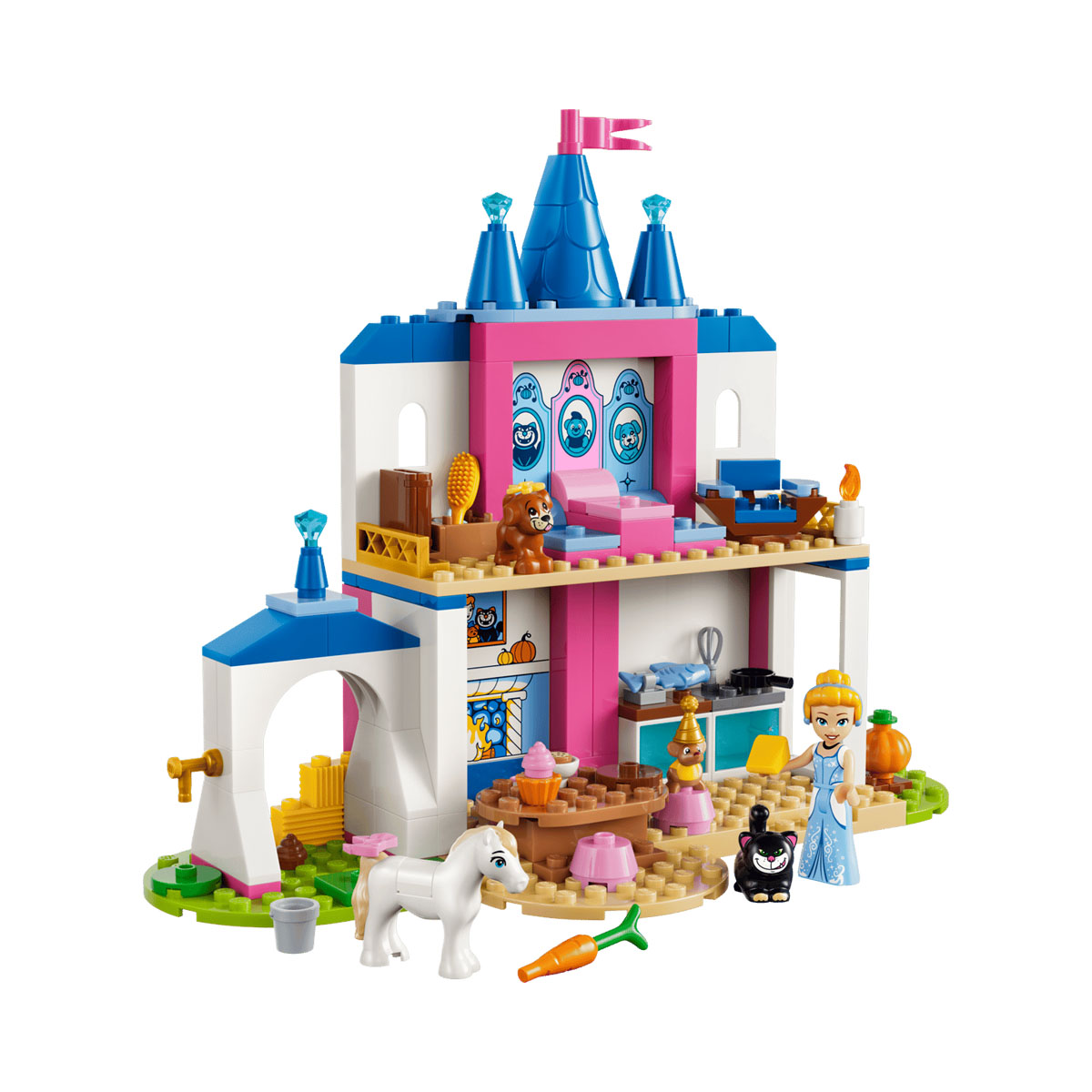 LEGO коцки, Disney, Cinderella Animal Friends Castle 