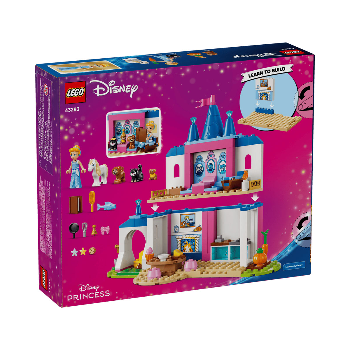 LEGO коцки, Disney, Cinderella Animal Friends Castle 