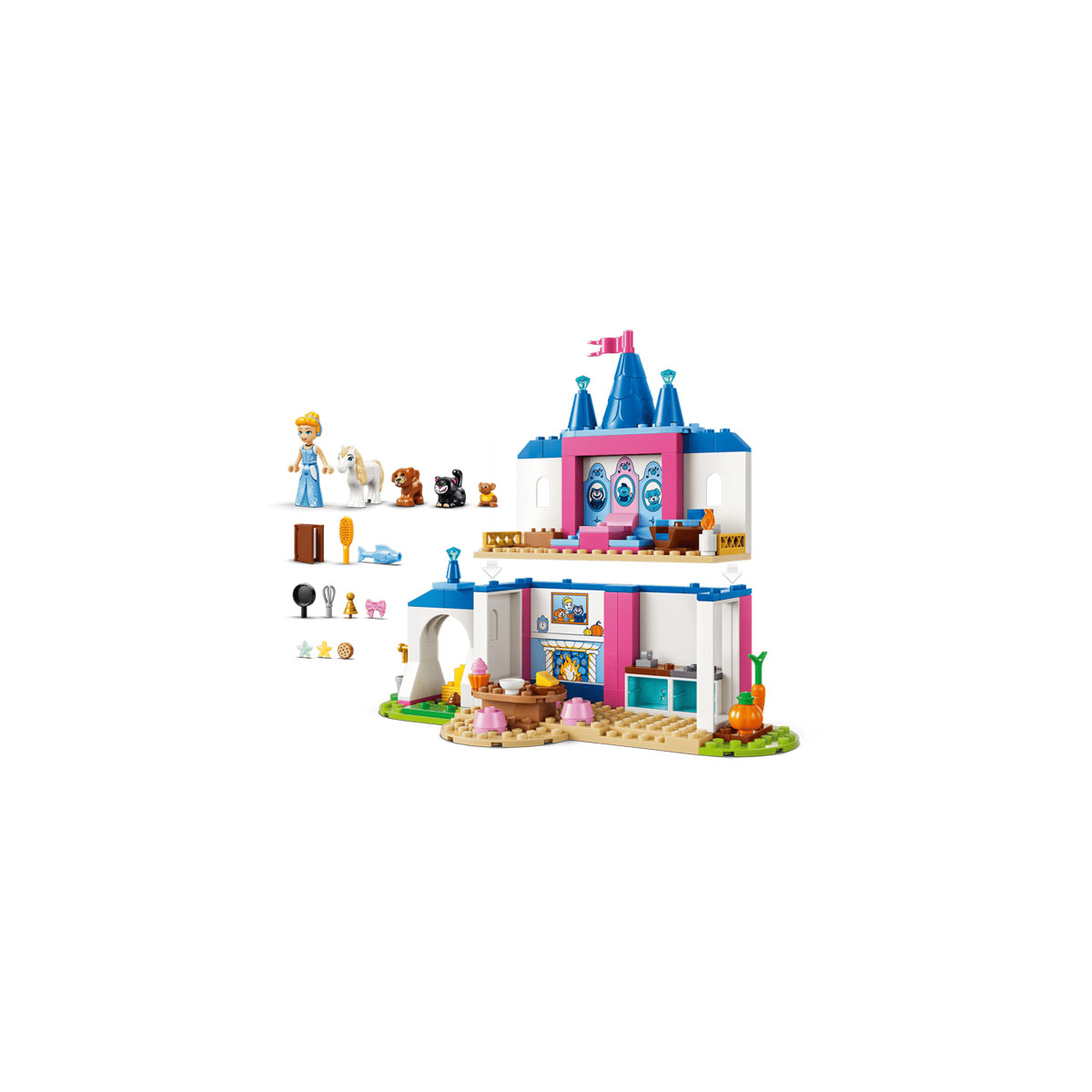 LEGO коцки, Disney, Cinderella Animal Friends Castle 