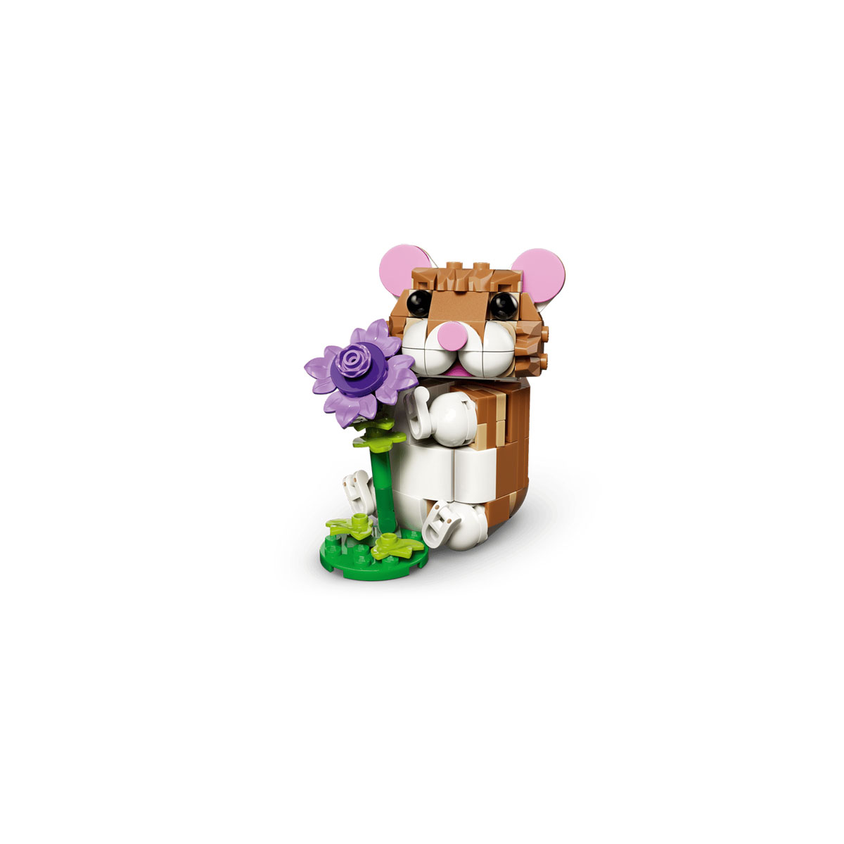 LEGO коцки, Creator 3-in-1, Cute Hamster with a Flower 