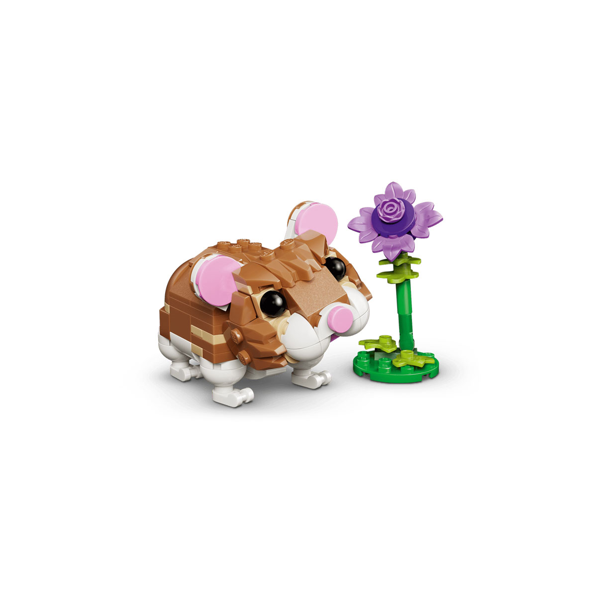 LEGO коцки, Creator 3-in-1, Cute Hamster with a Flower 