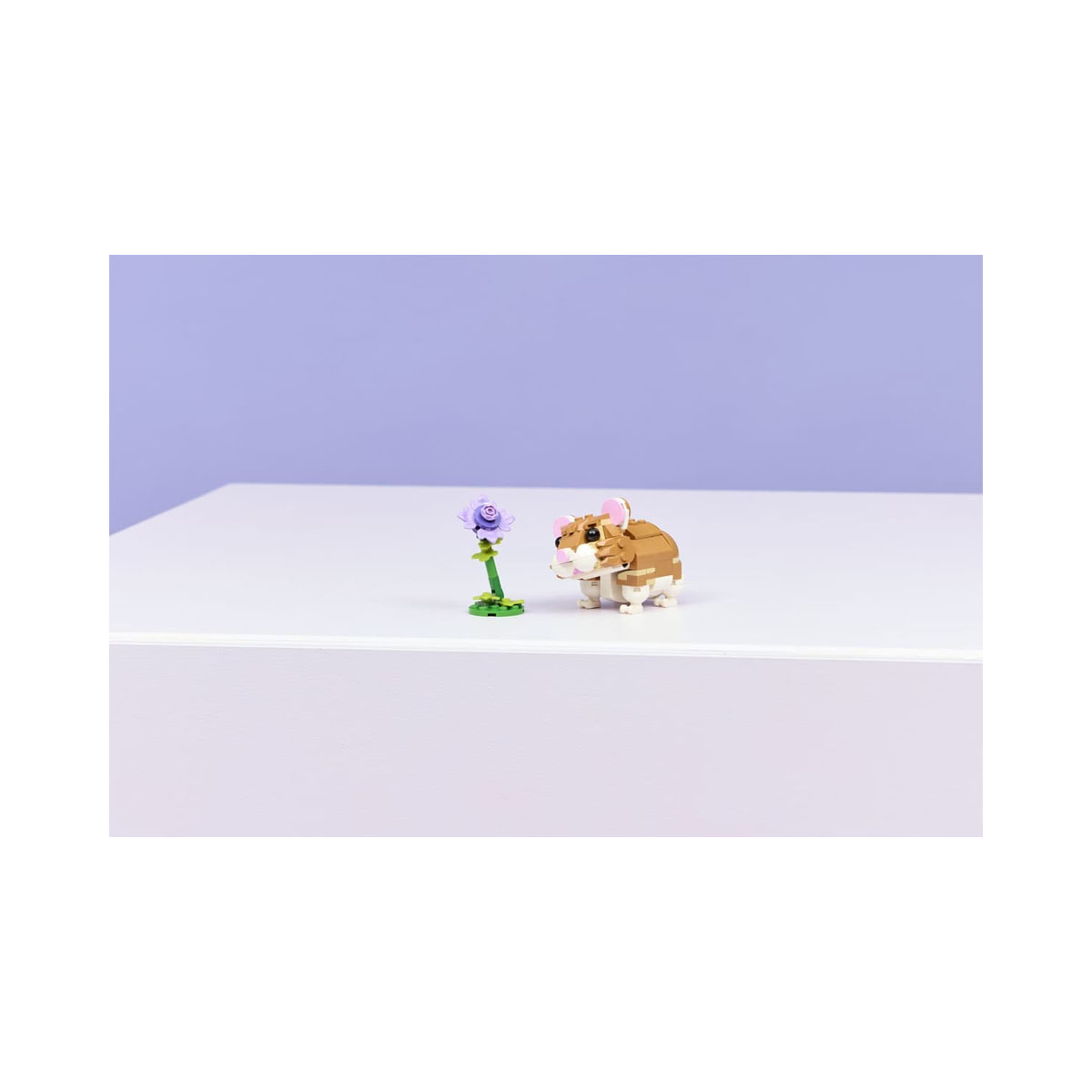LEGO коцки, Creator 3-in-1, Cute Hamster with a Flower 