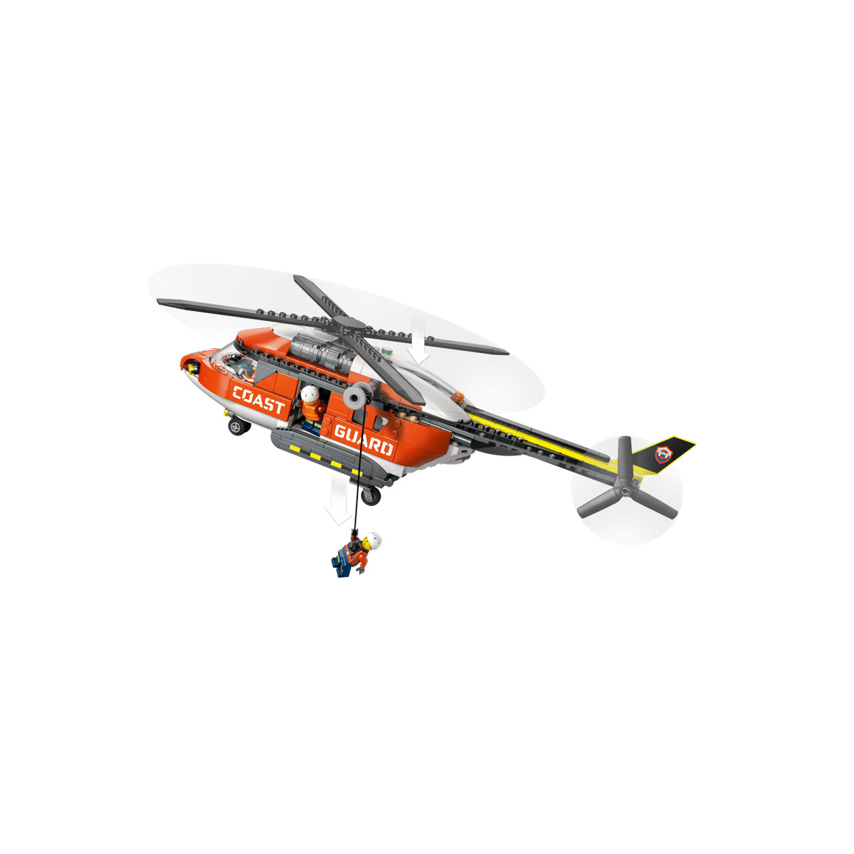 LEGO коцки, City, Coast Guard Helicopter 