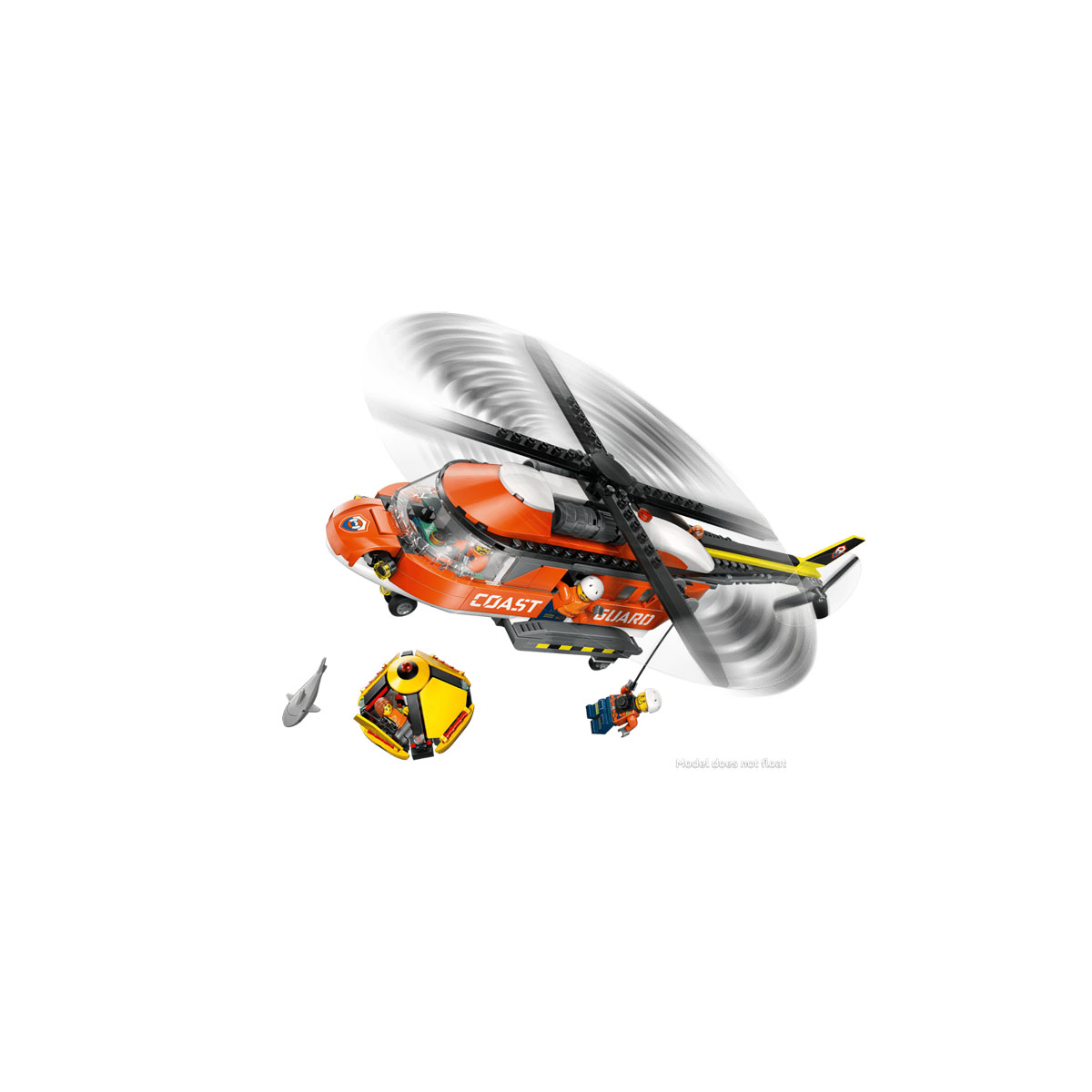 LEGO коцки, City, Coast Guard Helicopter 