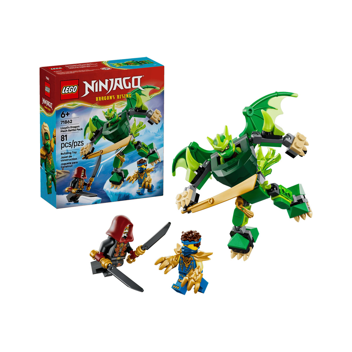 LEGO коцки, Ninjago, Lloyd's Dragon Mech Battle Pack 