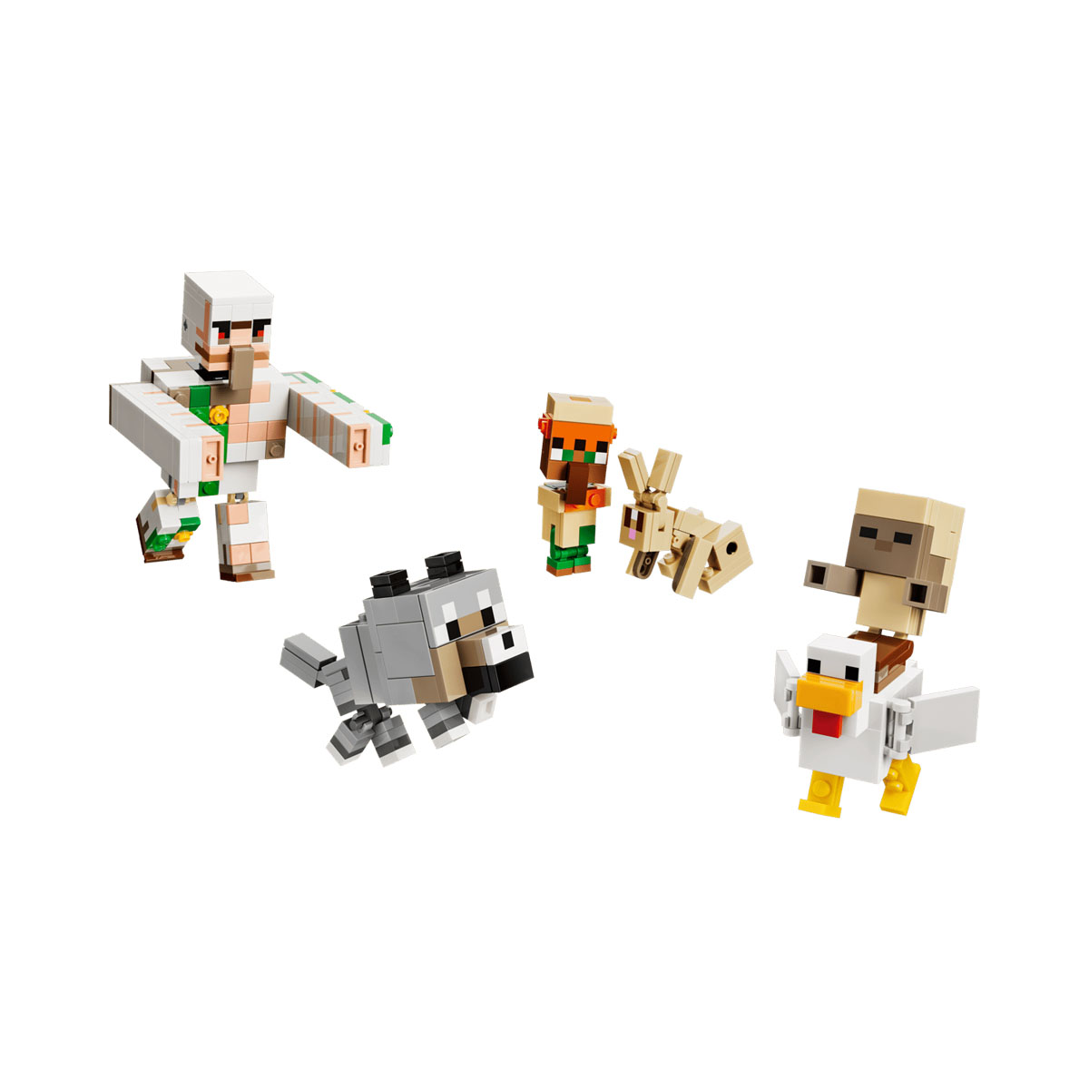 LEGO коцки, Minecraft, Chicken Jockey Desert Attack 
