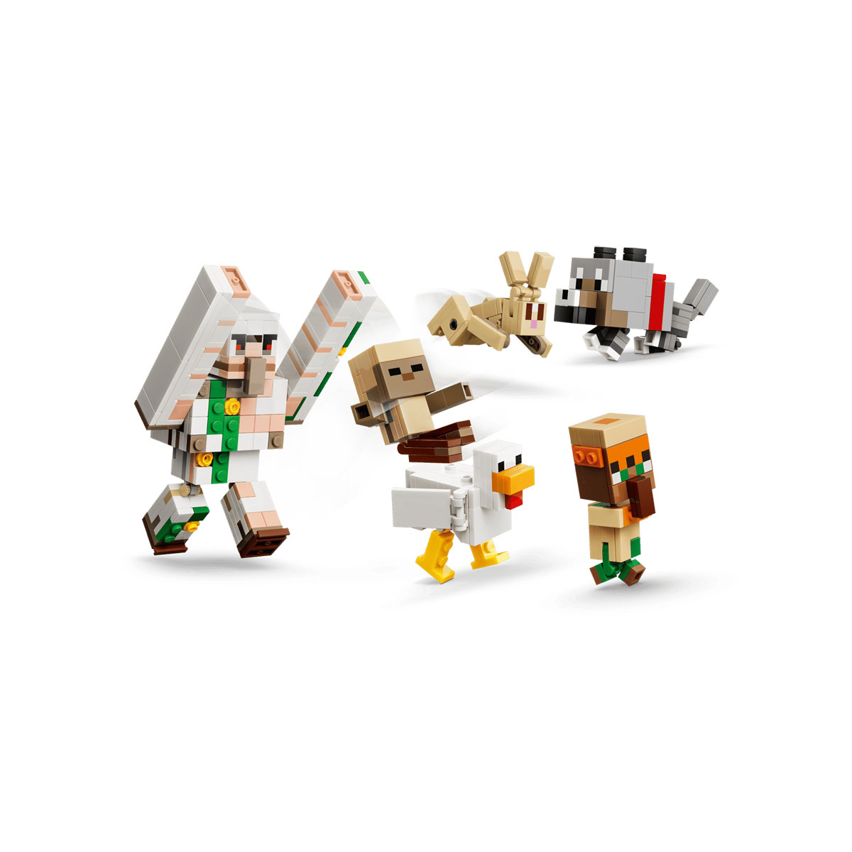 LEGO коцки, Minecraft, Chicken Jockey Desert Attack 