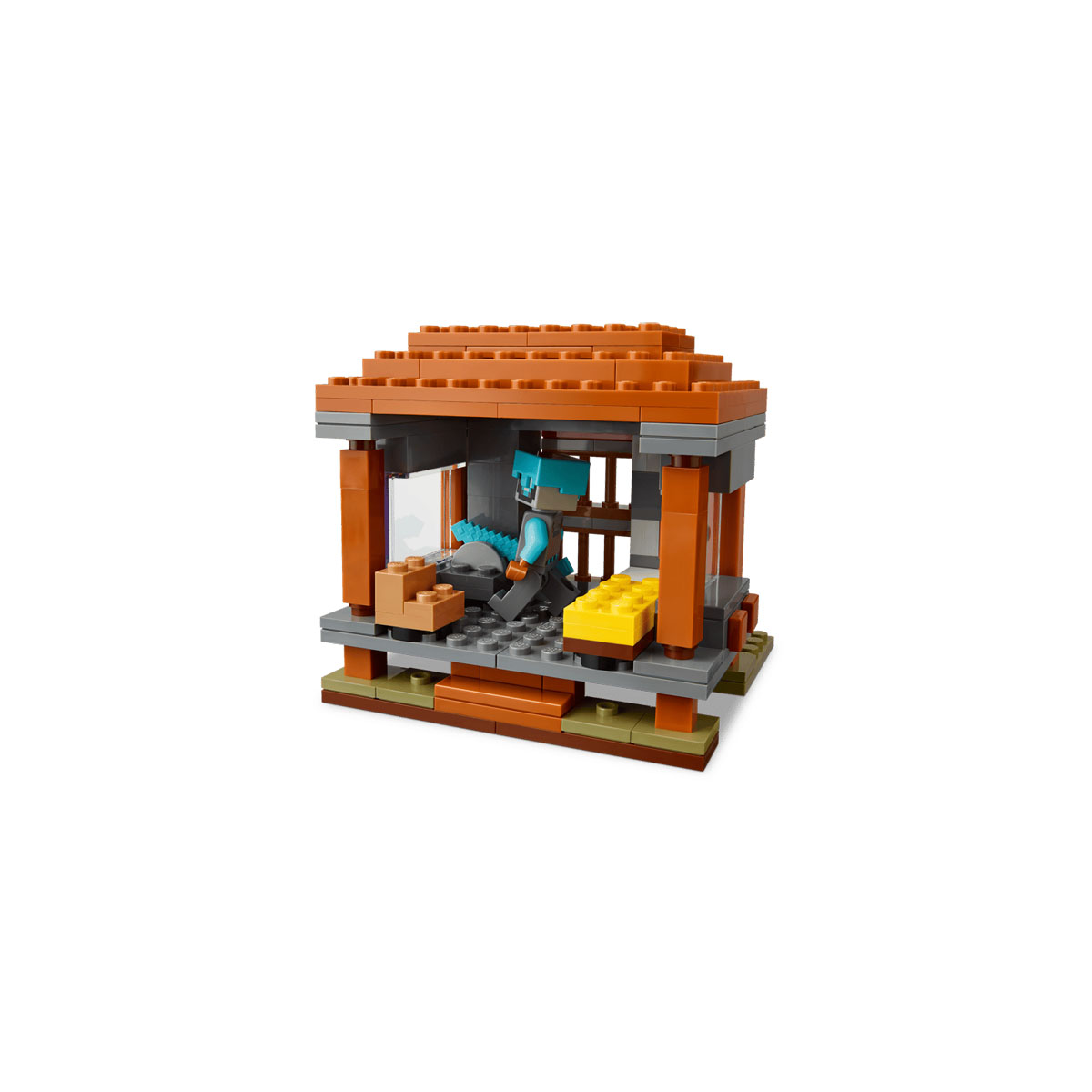 LEGO коцки, Minecraft, The Pillager Outpost and Ravager 