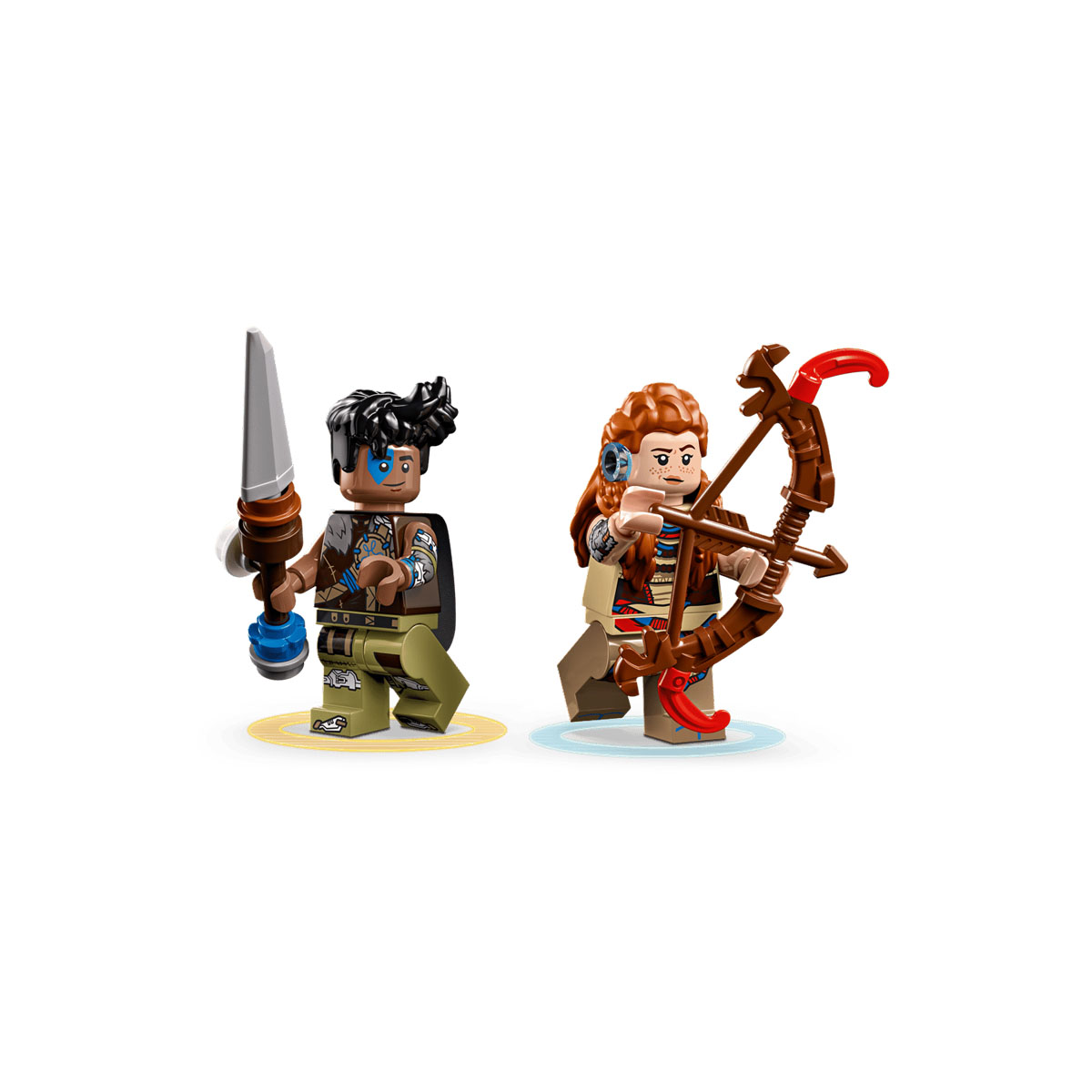 LEGO коцки, Horizon Adventure, Aloy & Varl vs. Shell-Walker & Sawtooth 