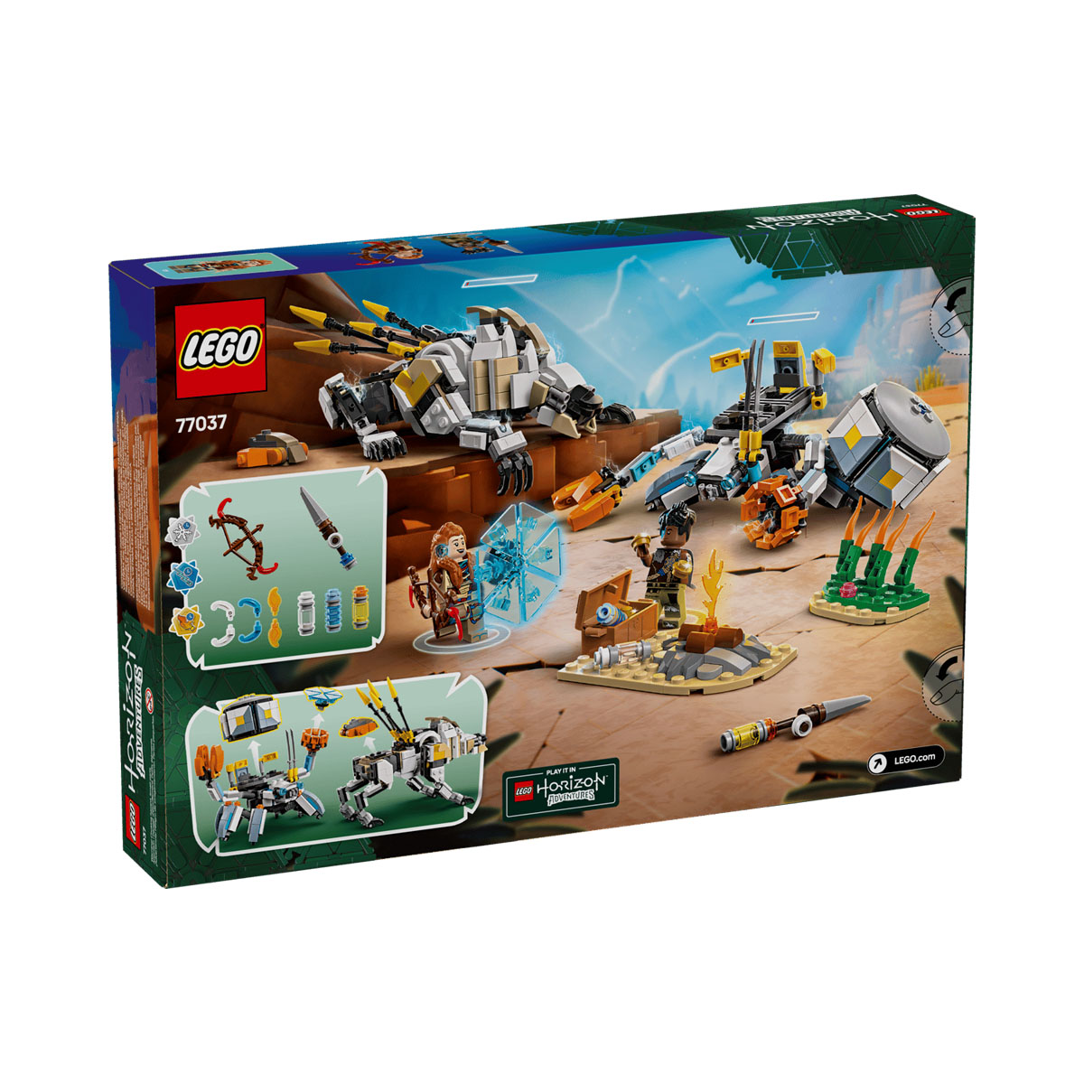 LEGO коцки, Horizon Adventure, Aloy & Varl vs. Shell-Walker & Sawtooth 