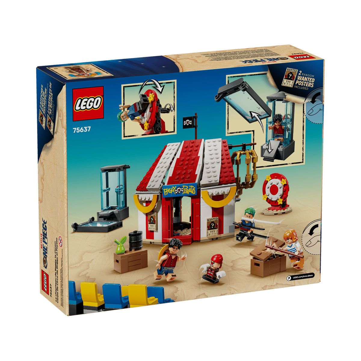 LEGO коцки, One Piece, Buggy the Clown's Circus Tent 