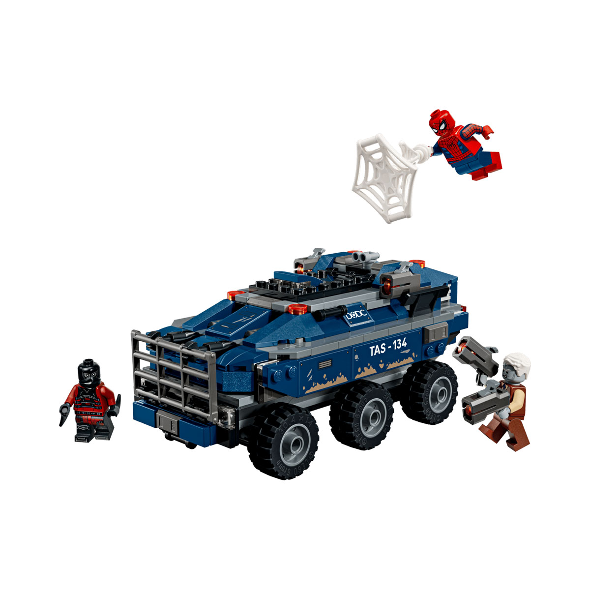 LEGO коцки, Marvel, Spider-Man Prison Transport Chase 