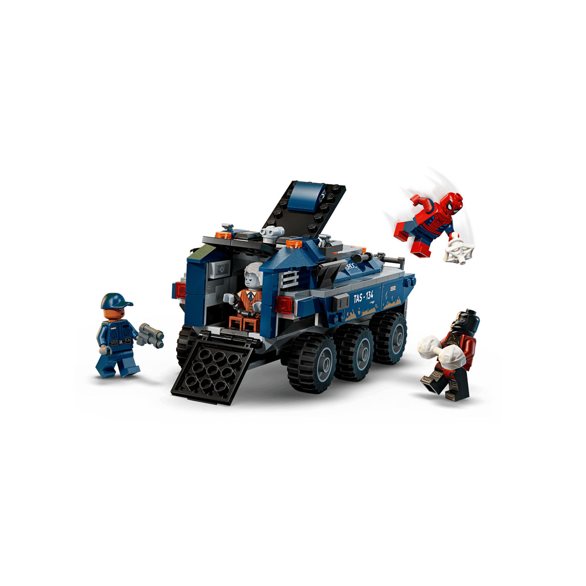 LEGO коцки, Marvel, Spider-Man Prison Transport Chase 