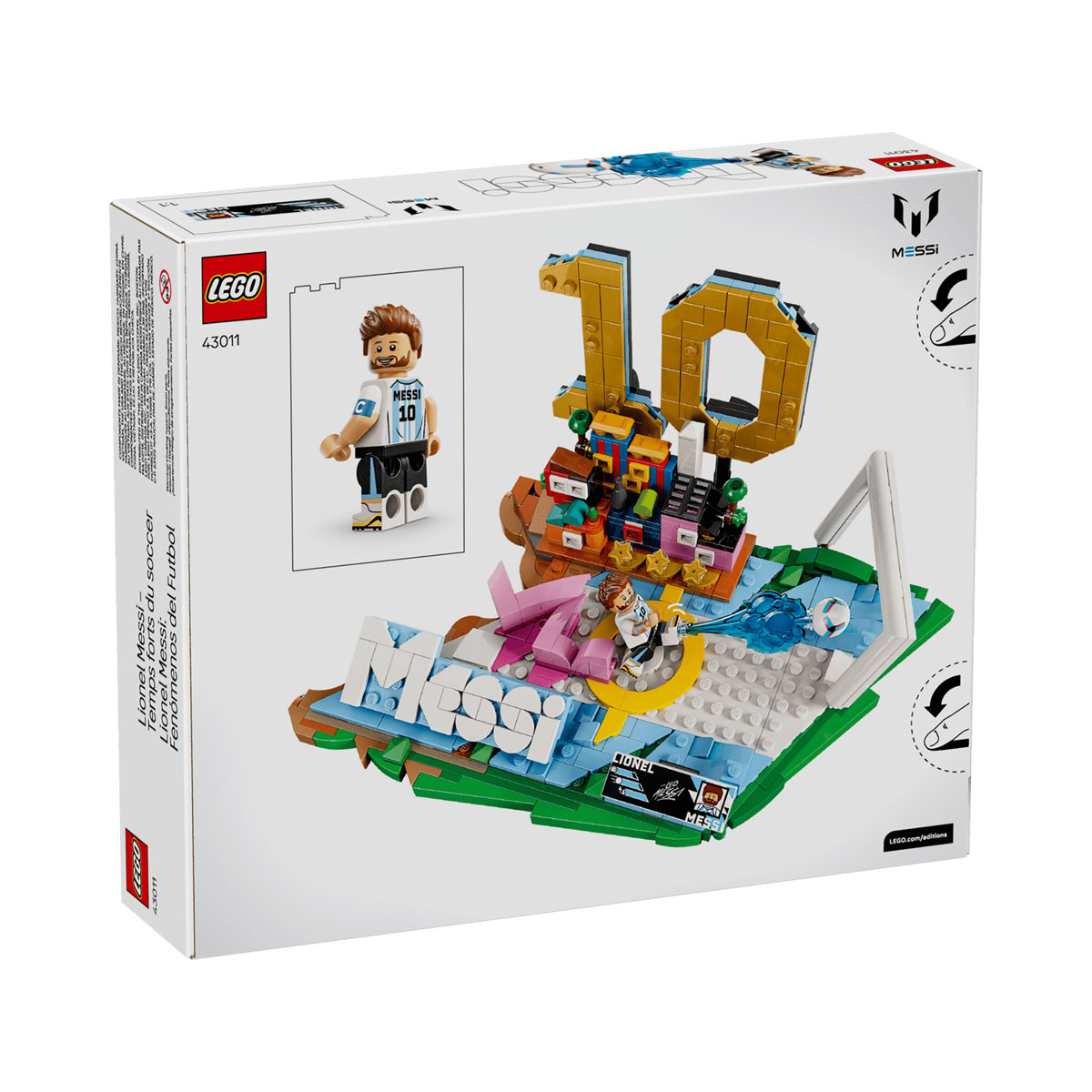 LEGO коцки, LEGO Editions, Lionel Messi – Soccer Highlights 