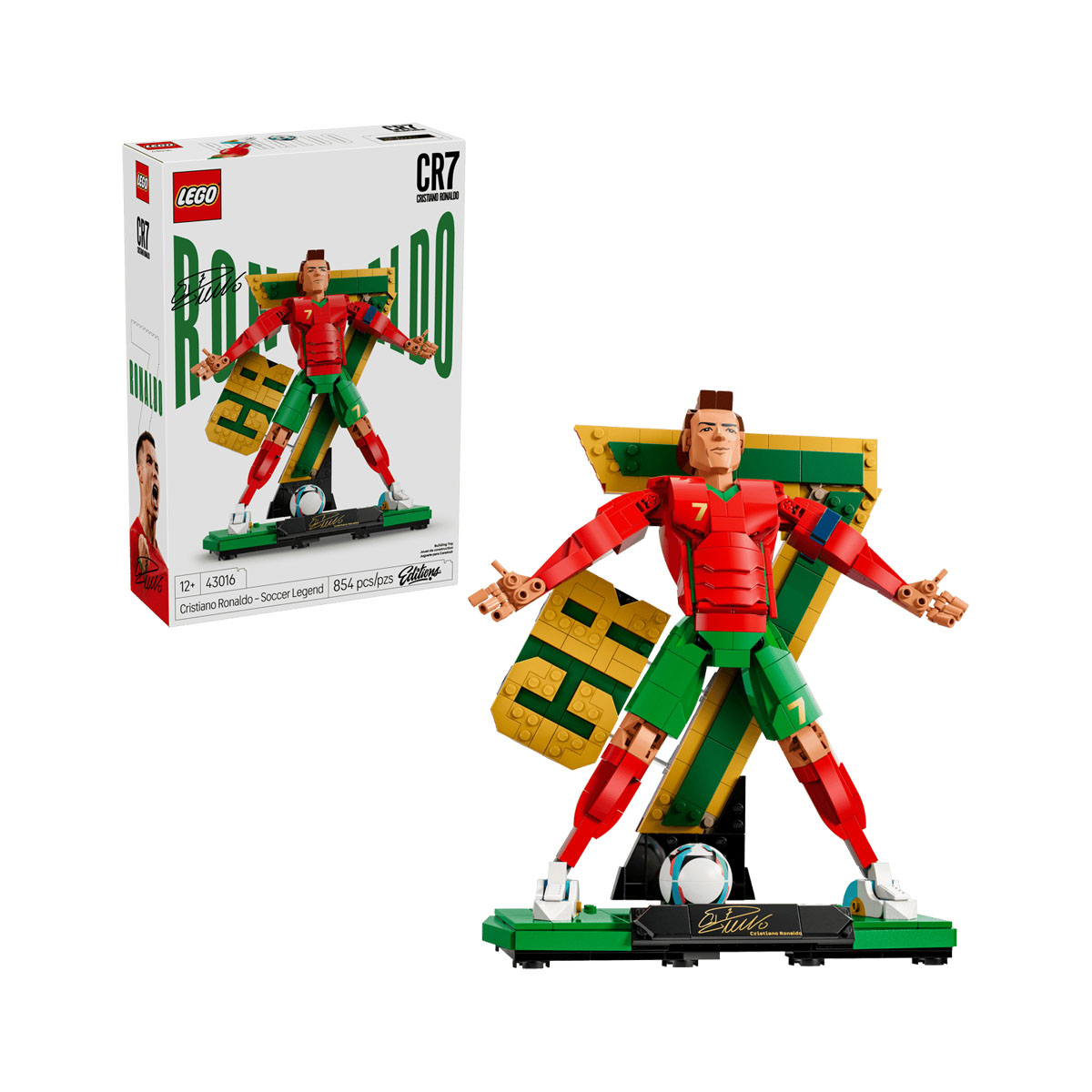 LEGO коцки, LEGO Editions, Cristiano Ronaldo – Soccer Legend 