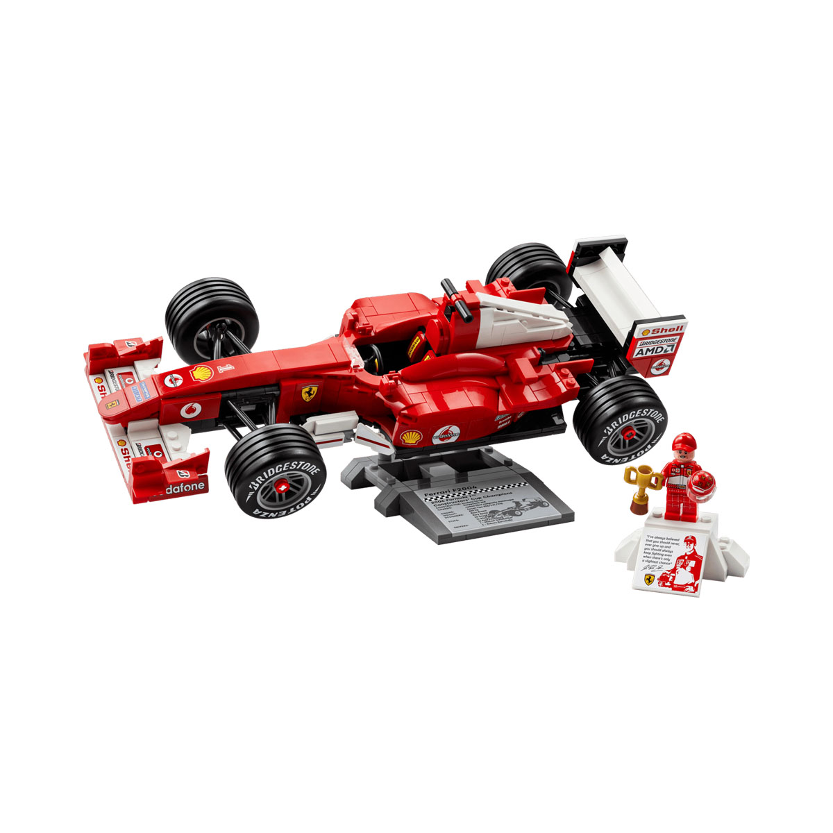 LEGO коцки, LEGO Icons, Ferrari F2004 & Michael Schumacher 