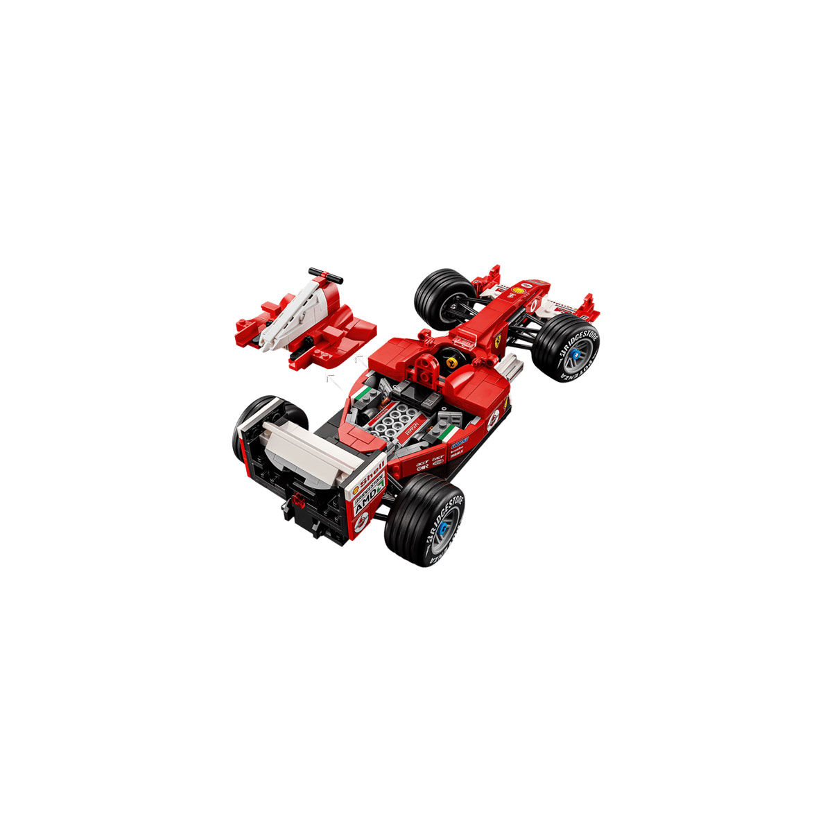 LEGO коцки, LEGO Icons, Ferrari F2004 & Michael Schumacher 
