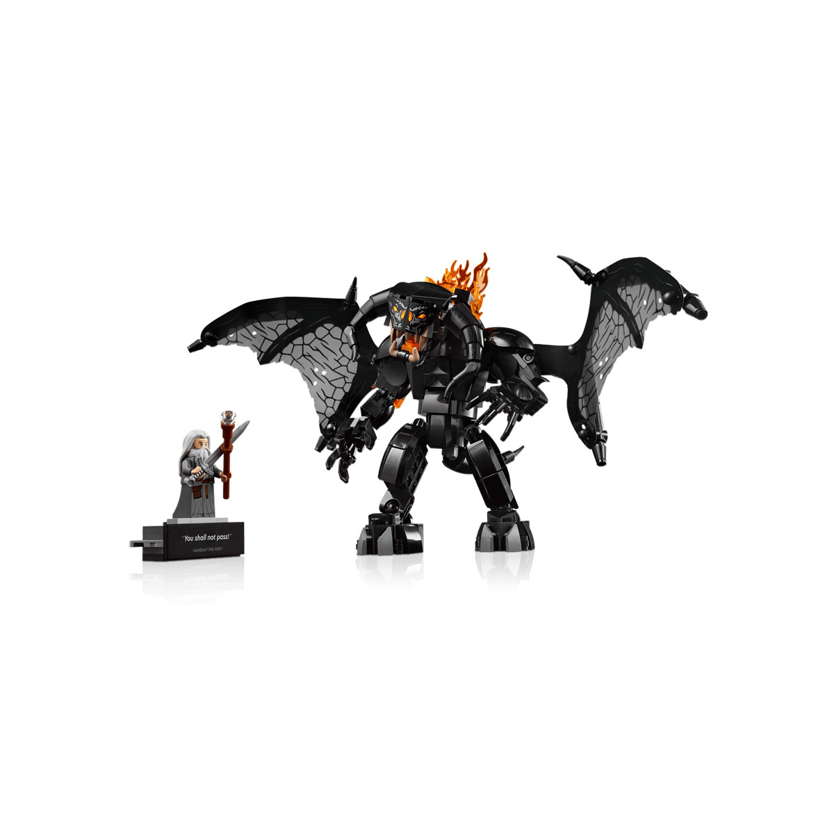 LEGO коцки, LEGO Icons, The Lord of the Rings: Balrog Book Nook 