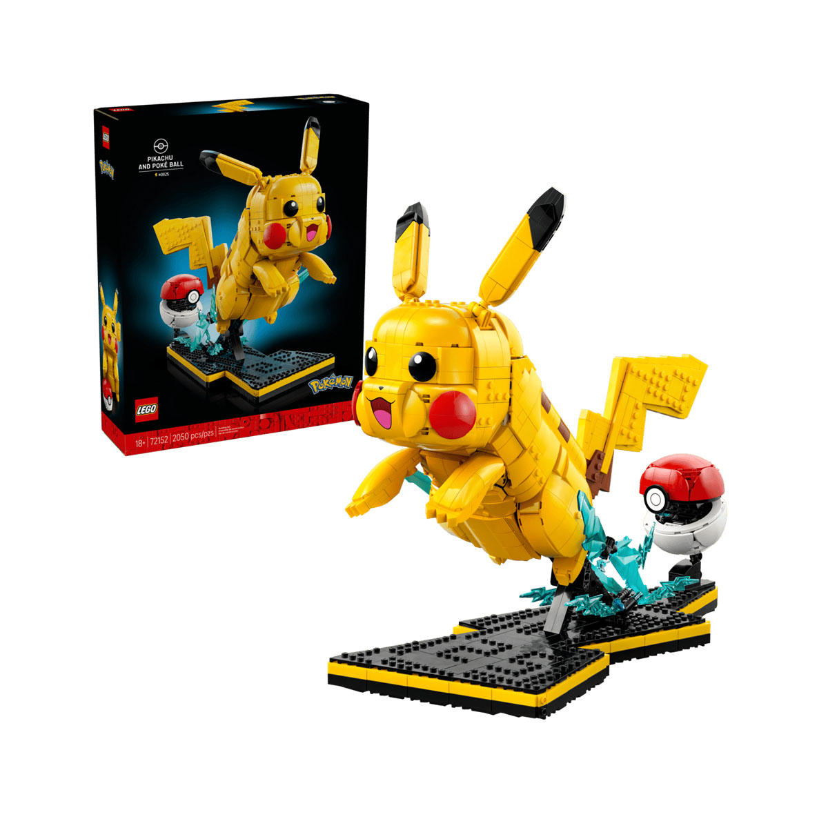 LEGO коцки, Pokemon, Pikachu and Poké Ball 