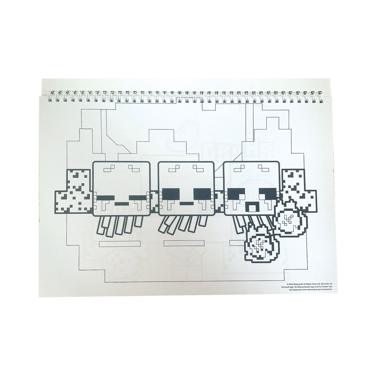 Блок со стикери, Minecraft, A4 