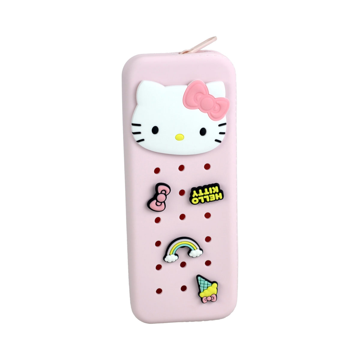 Силиконски несесер за моливи, Hello Kitty Pink 