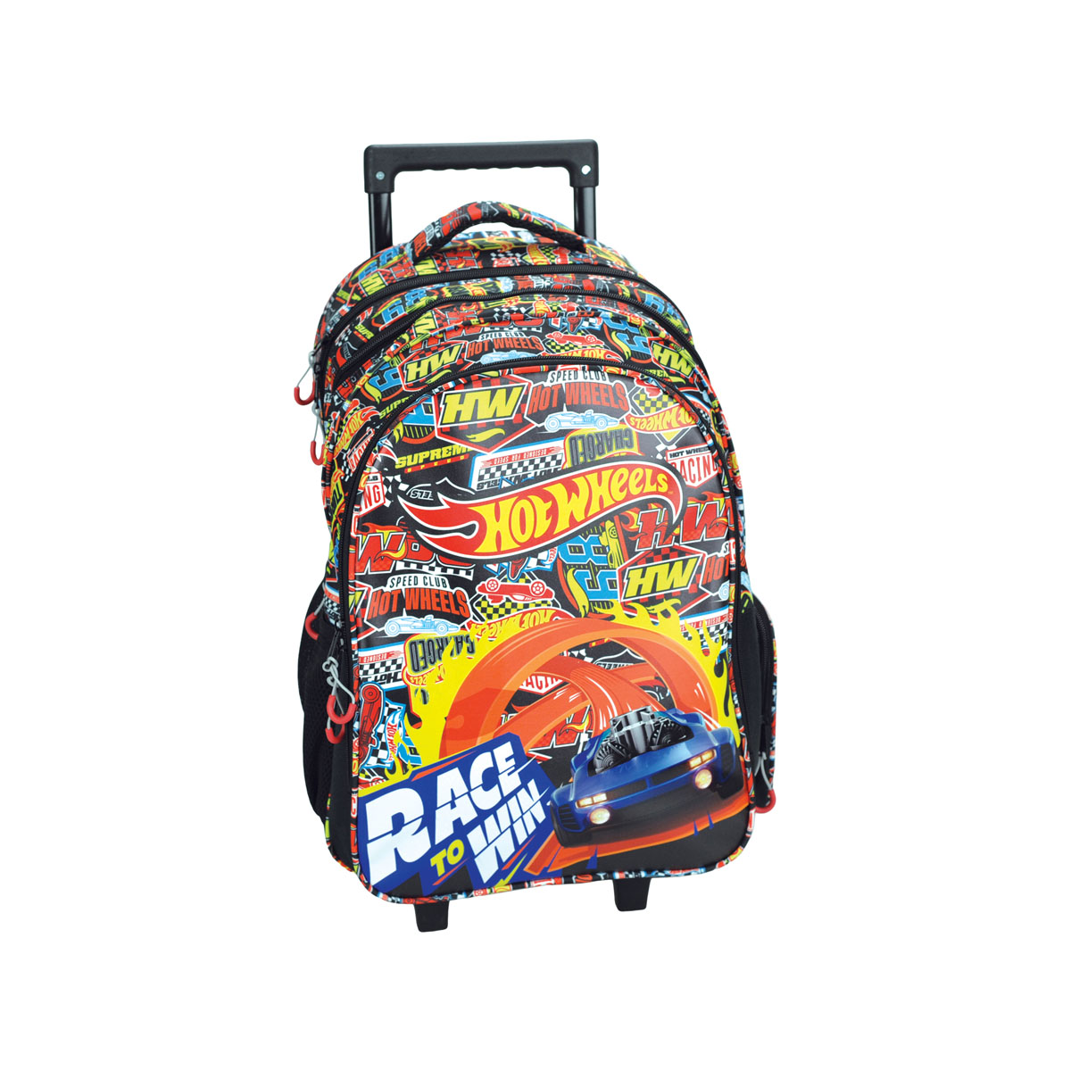 Ранец со тркалца, Hot Wheels - Race to Win, 46 cm 