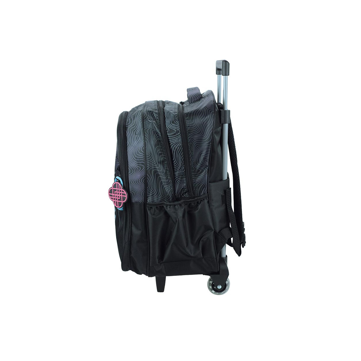 Ранец со тркалца, K Pop Demon Hunters - Huntrix Black, 46 cm 