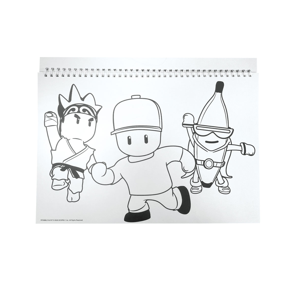 Блок со стикери, Stumble Guys, A4 
