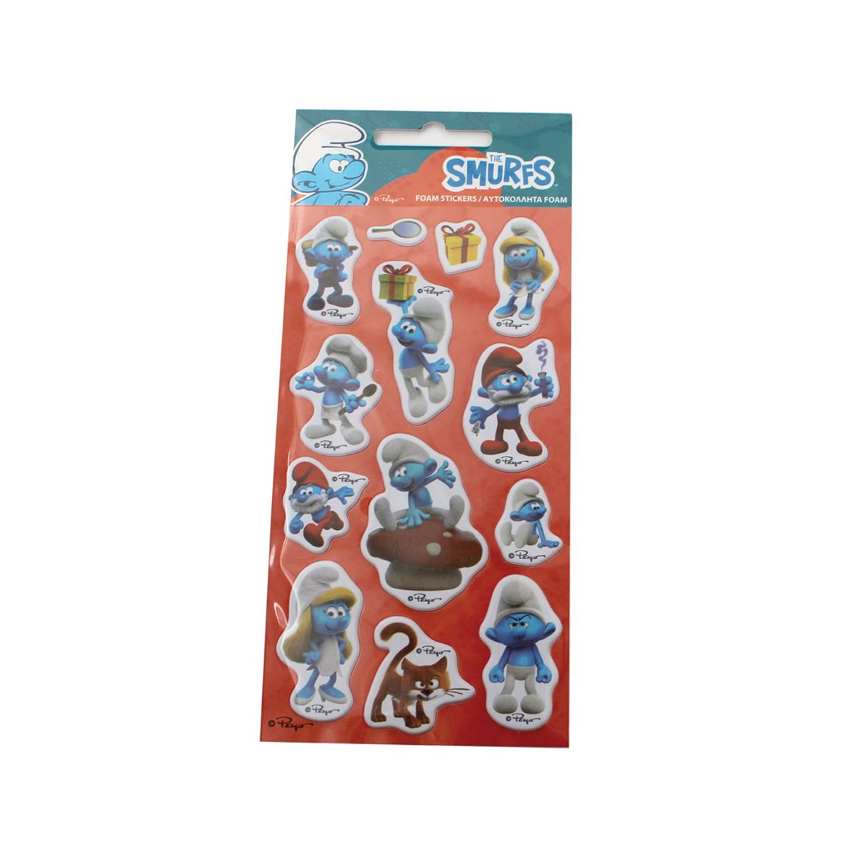 Сет меки стикери, Smurfs 