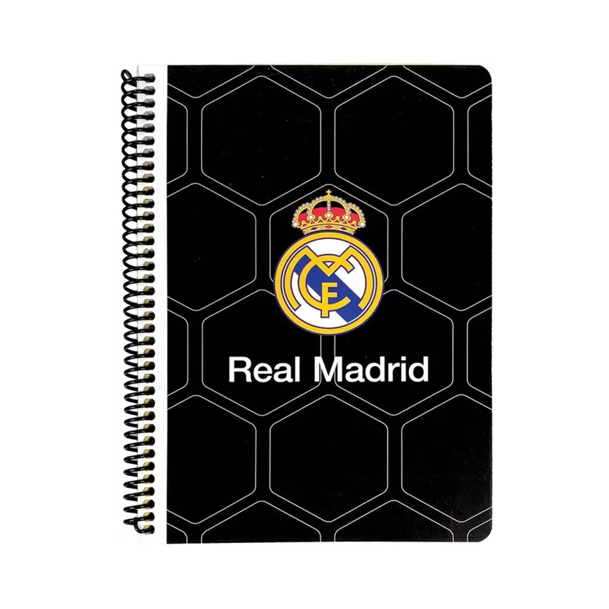Тетратка со спирала, FC Real Madrid Black, B5 
