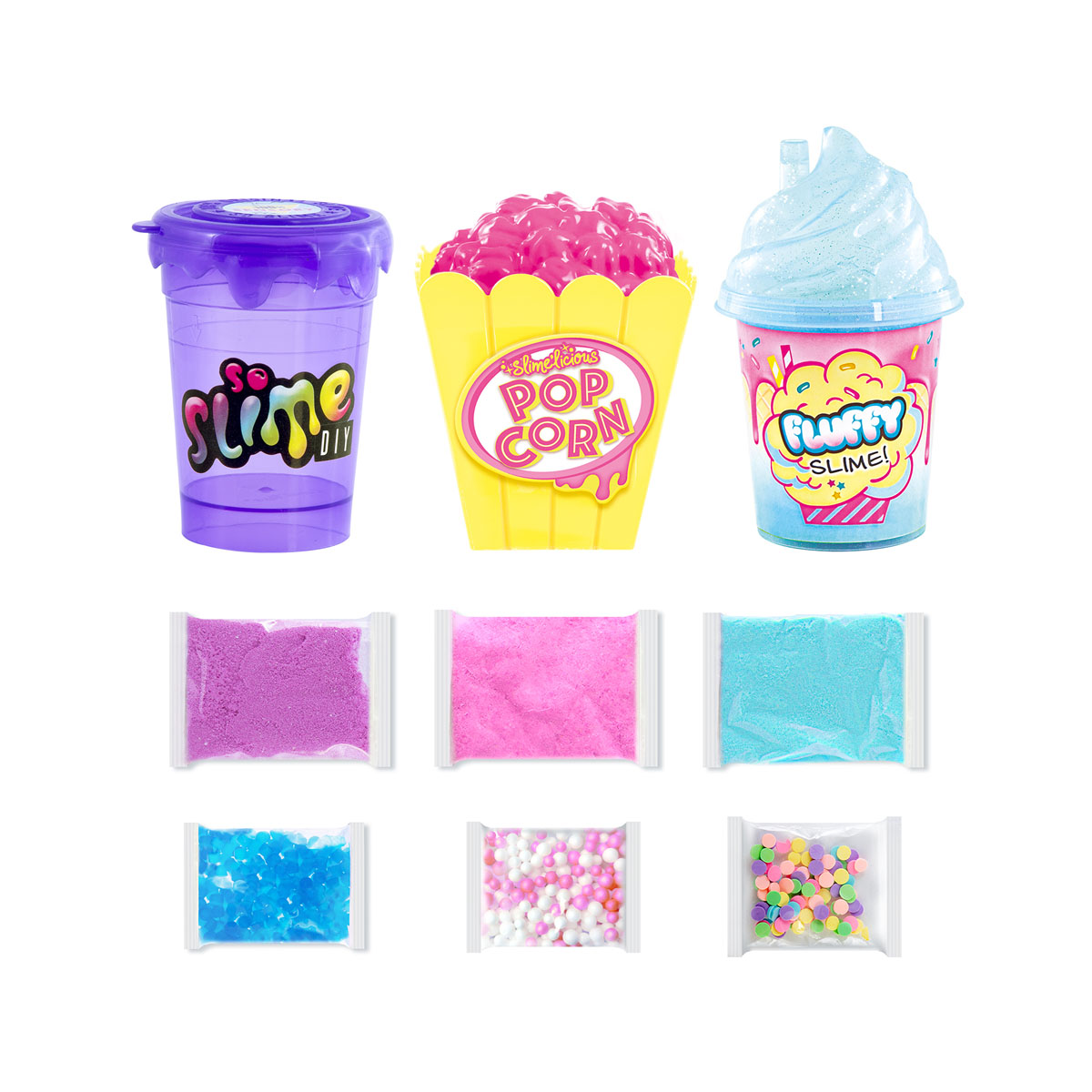 Сет за изработка, So Slime DIY - 3-in-1 Slime Shakers 