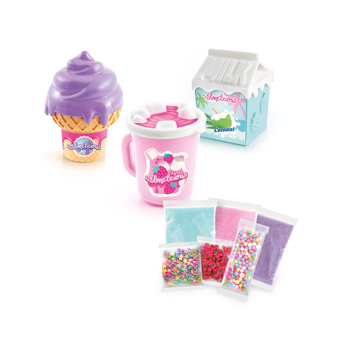 Сет за изработка, So Slime DIY - Slimelcious Slime Shakers 3 Pack 