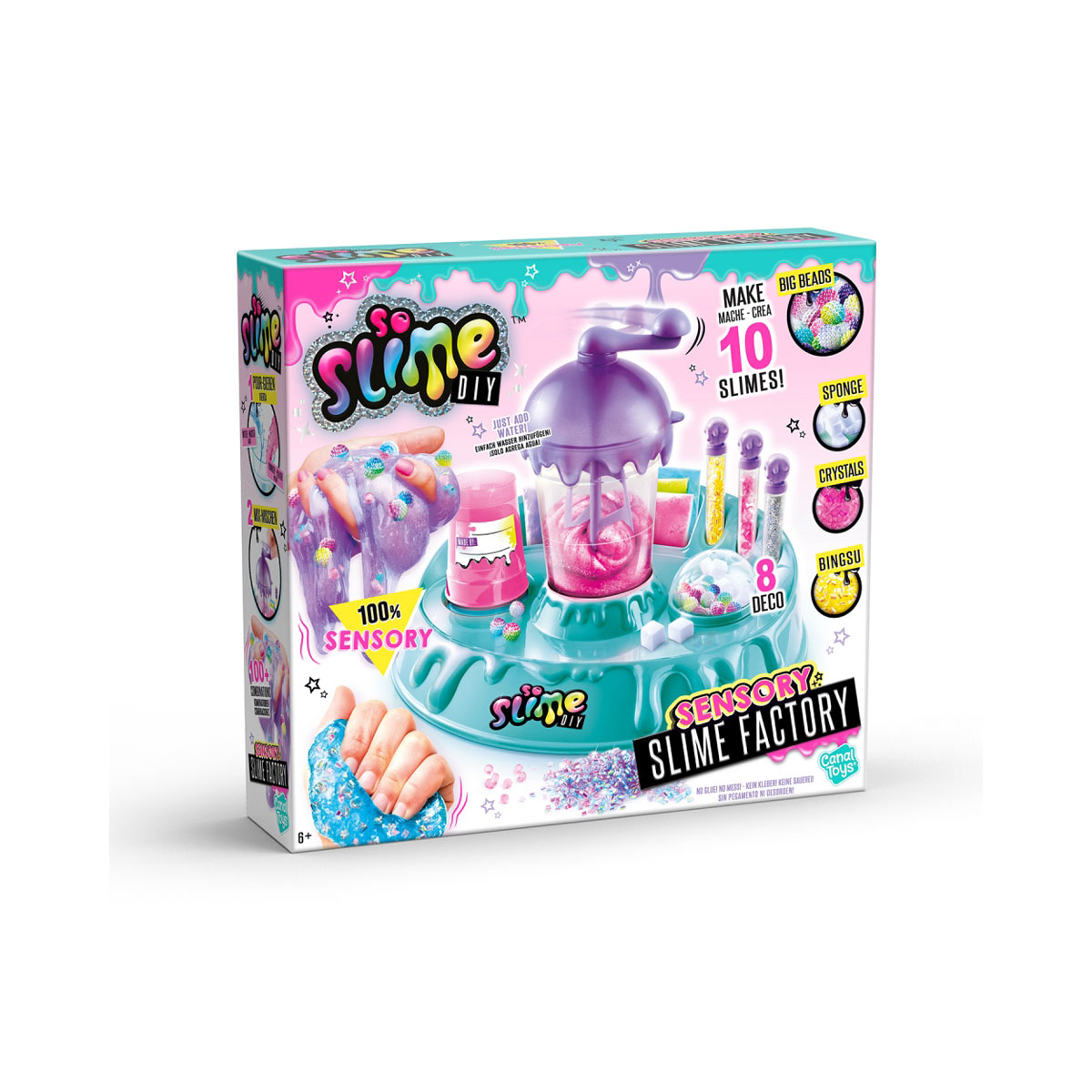 Сет за изработка, So Slime DIY - Sensory Slime Factory 