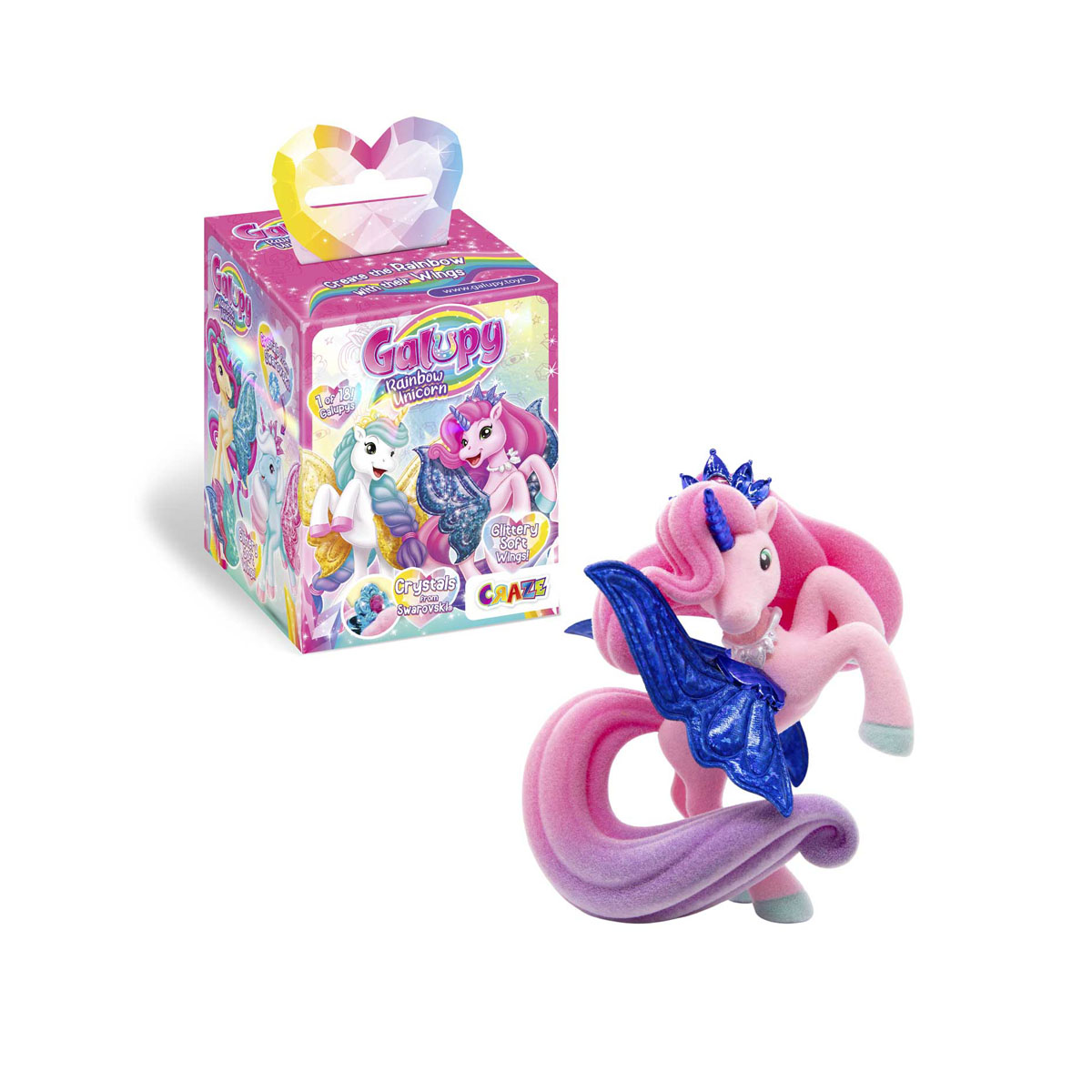 Мини-фигура (изненадување) 'Galupy Rainbow Unicorn' 