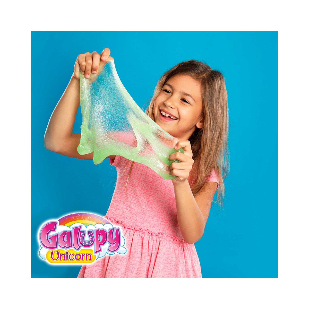 Слајм со скриена фигура 'Galupy Unicorn' 