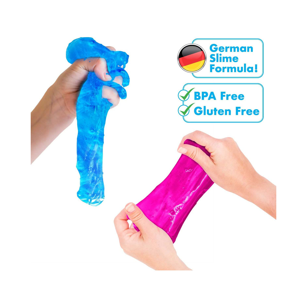 Слајм со скриена фигура, Magic Slime - Unicorn XXL, 6 бои 
