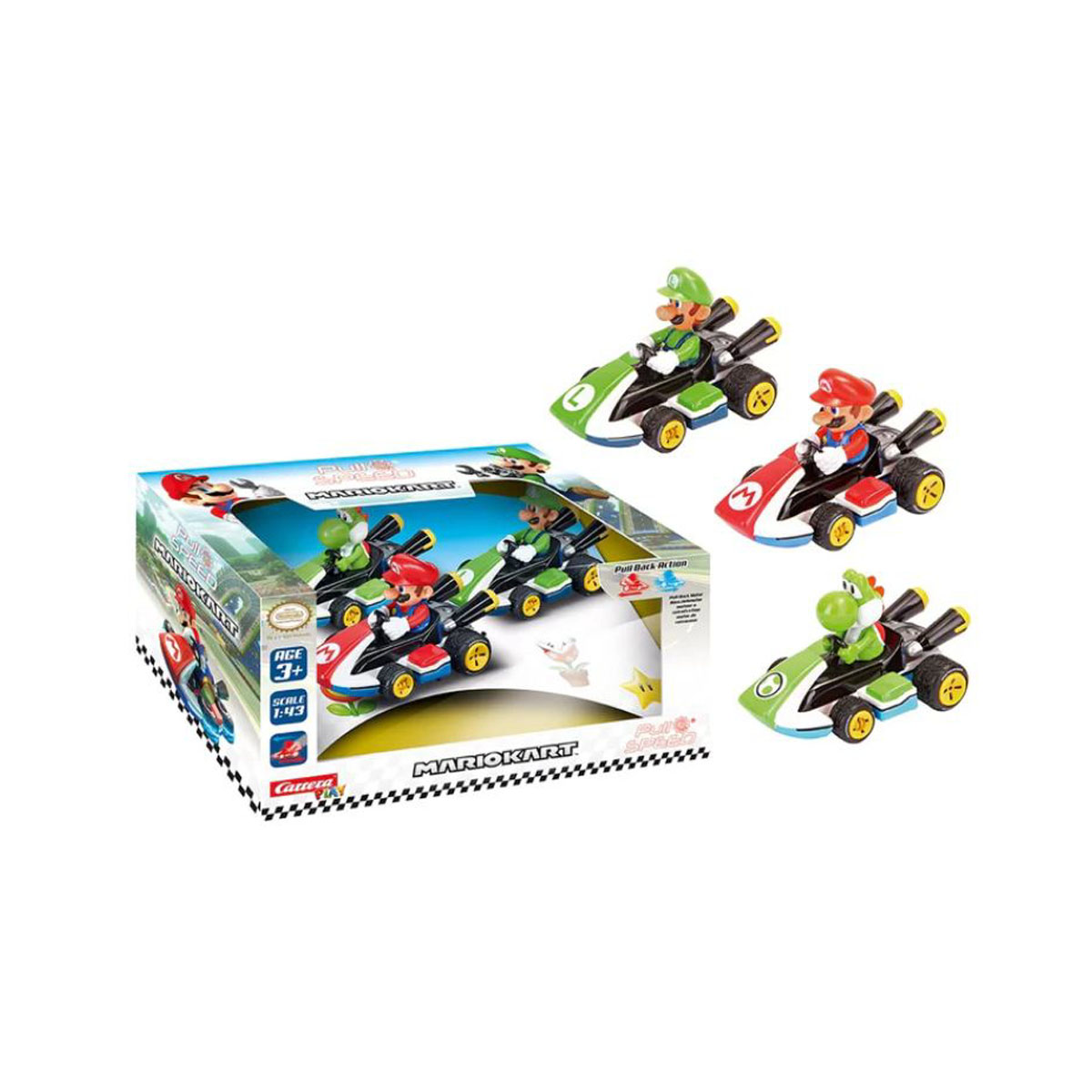 Сет фигури, Mario Kart - Mario, Luigi & Yoshi 