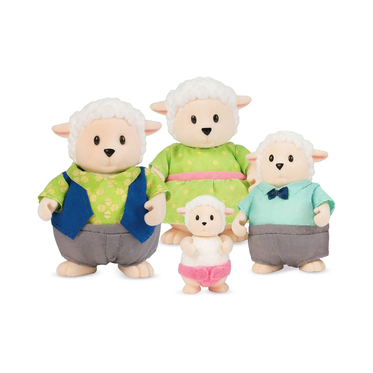 Сет фигури, Lil Woodzeez - The Snipadoodles Sheep Family 