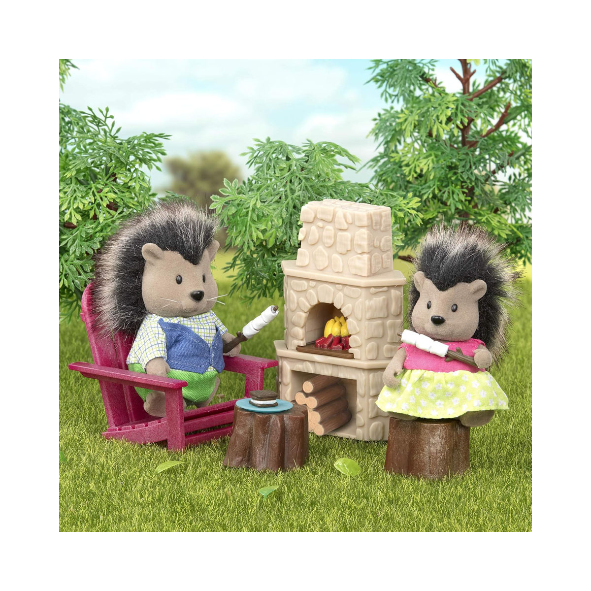 Сет за игра, Lil Woodzeez - Outdoor Patio Set 