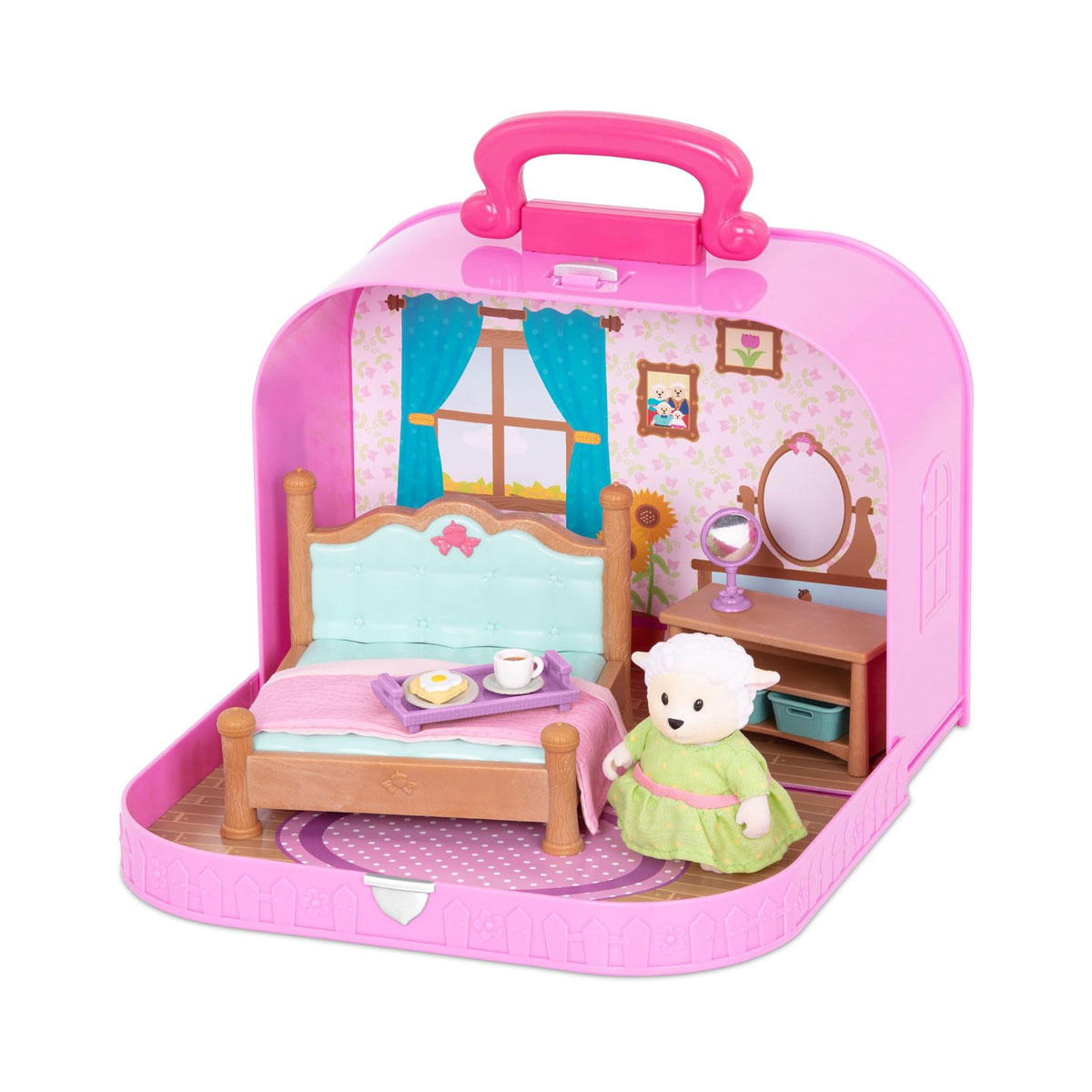 Сет за игра, Lil Woodzeez - Travel Suitcase Bedroom 