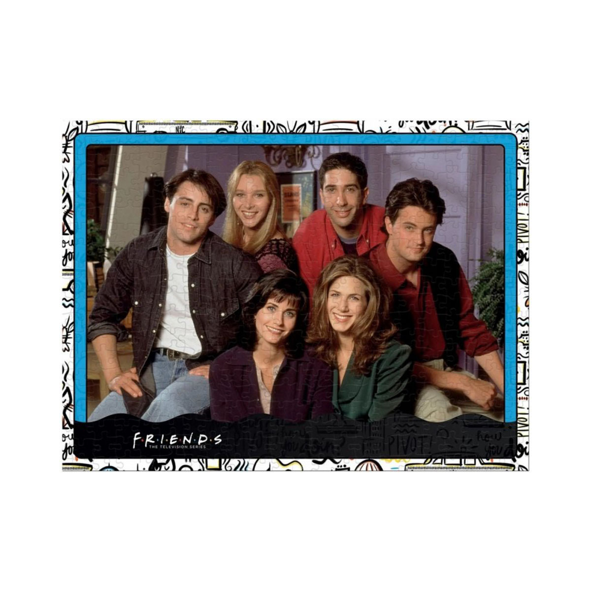 Сложувалка 'Friends - Apartment', 1000 парчиња 