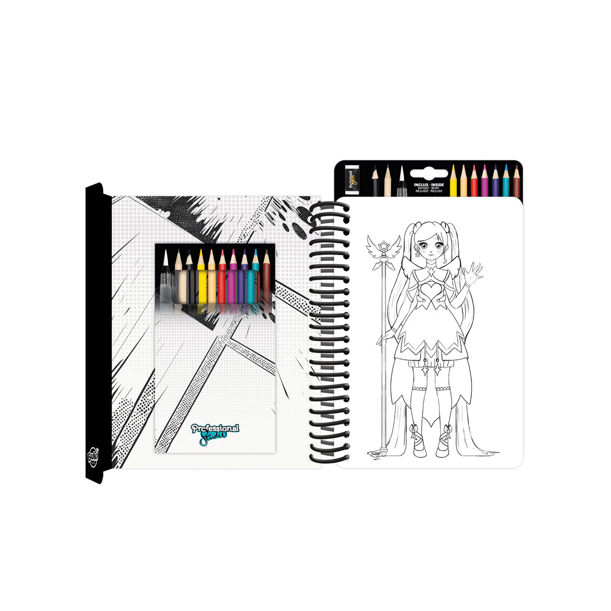 Креативен сет 'Professional Studio - Manga' 