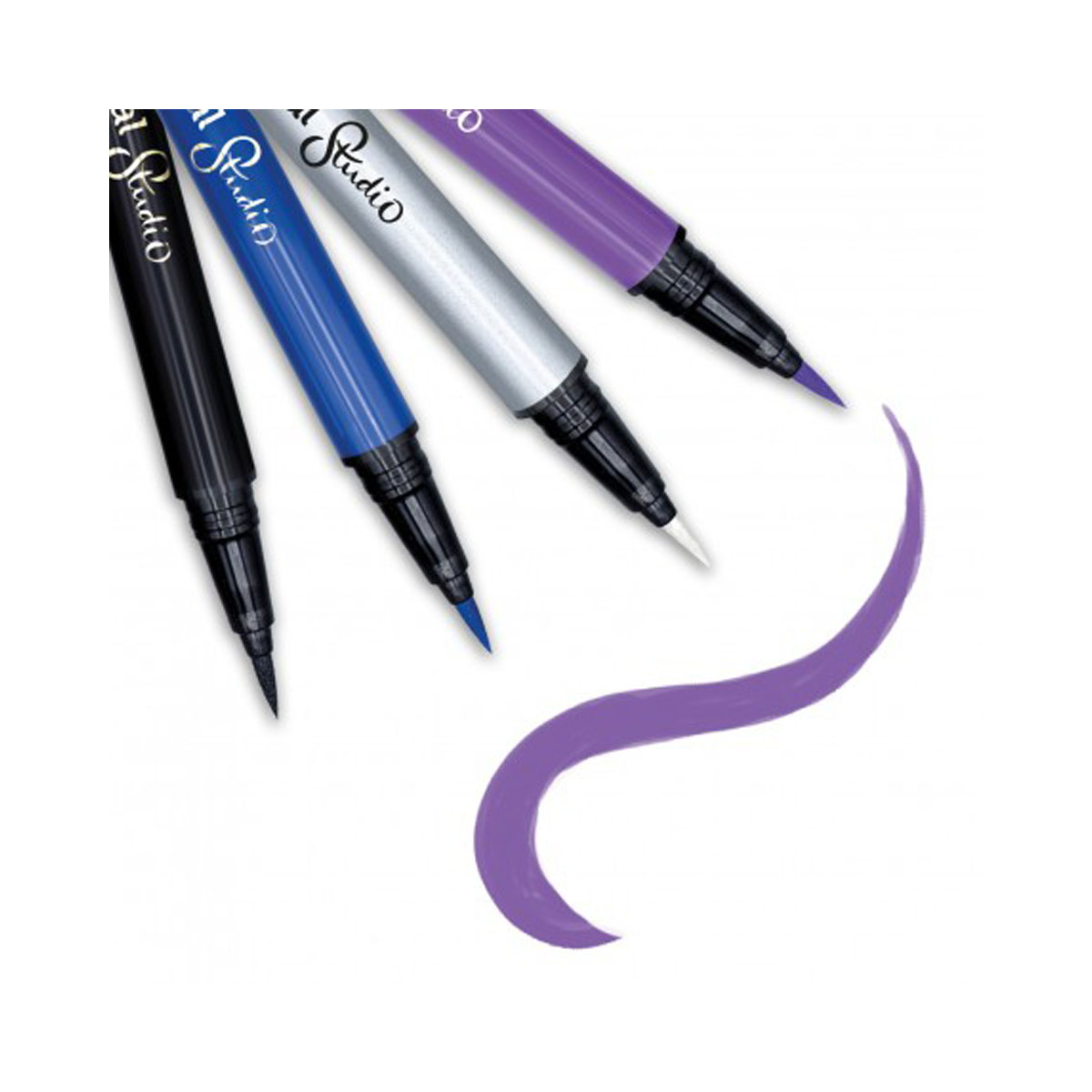 Сет за цртање на детски тетоважи 'Professional Studio Tattoo Pens - Silver' 