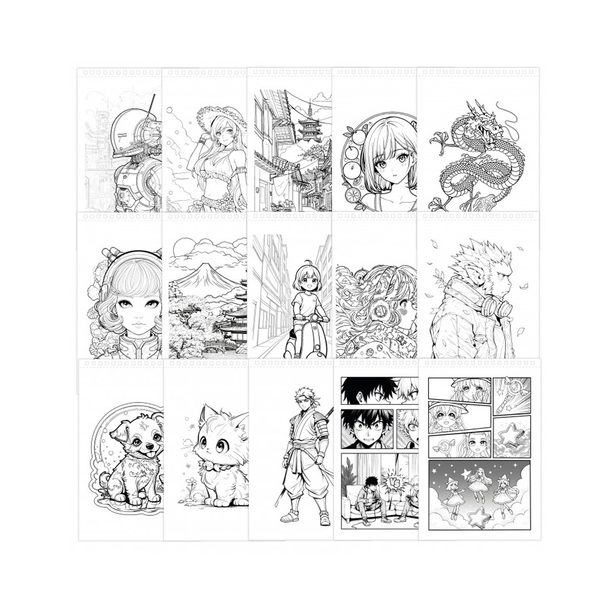 Сет за цртање и боење 'Professional Studio - Manga' 