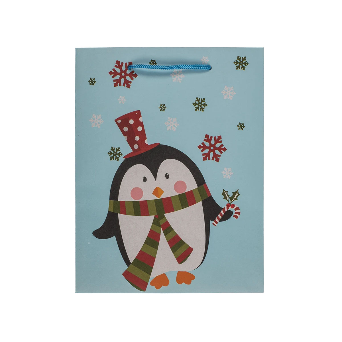Украсна хартиена кеса 'Christmas Friends', 4 дизајни 