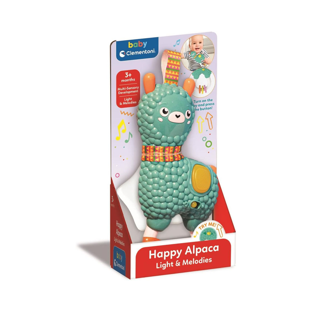 Електронска бебешка тропалка, Happy Alpaca 