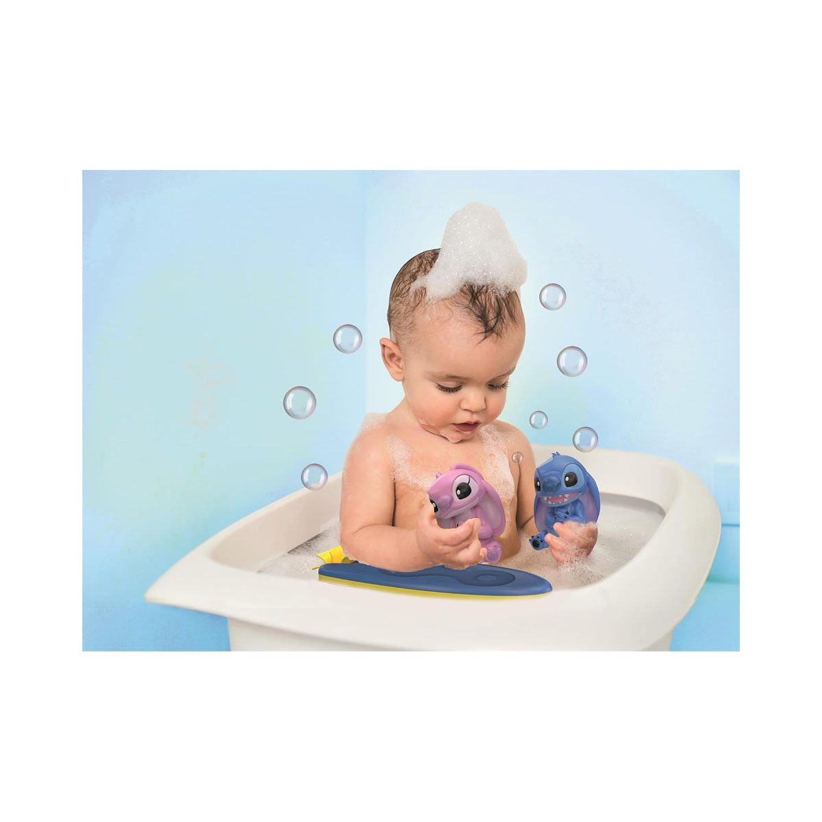 Сет за игра во бања, Disney Baby - Stitch & Angel Surf Set 